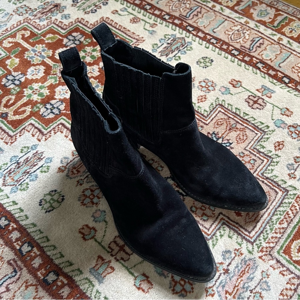 H&M Suede cowboy boots